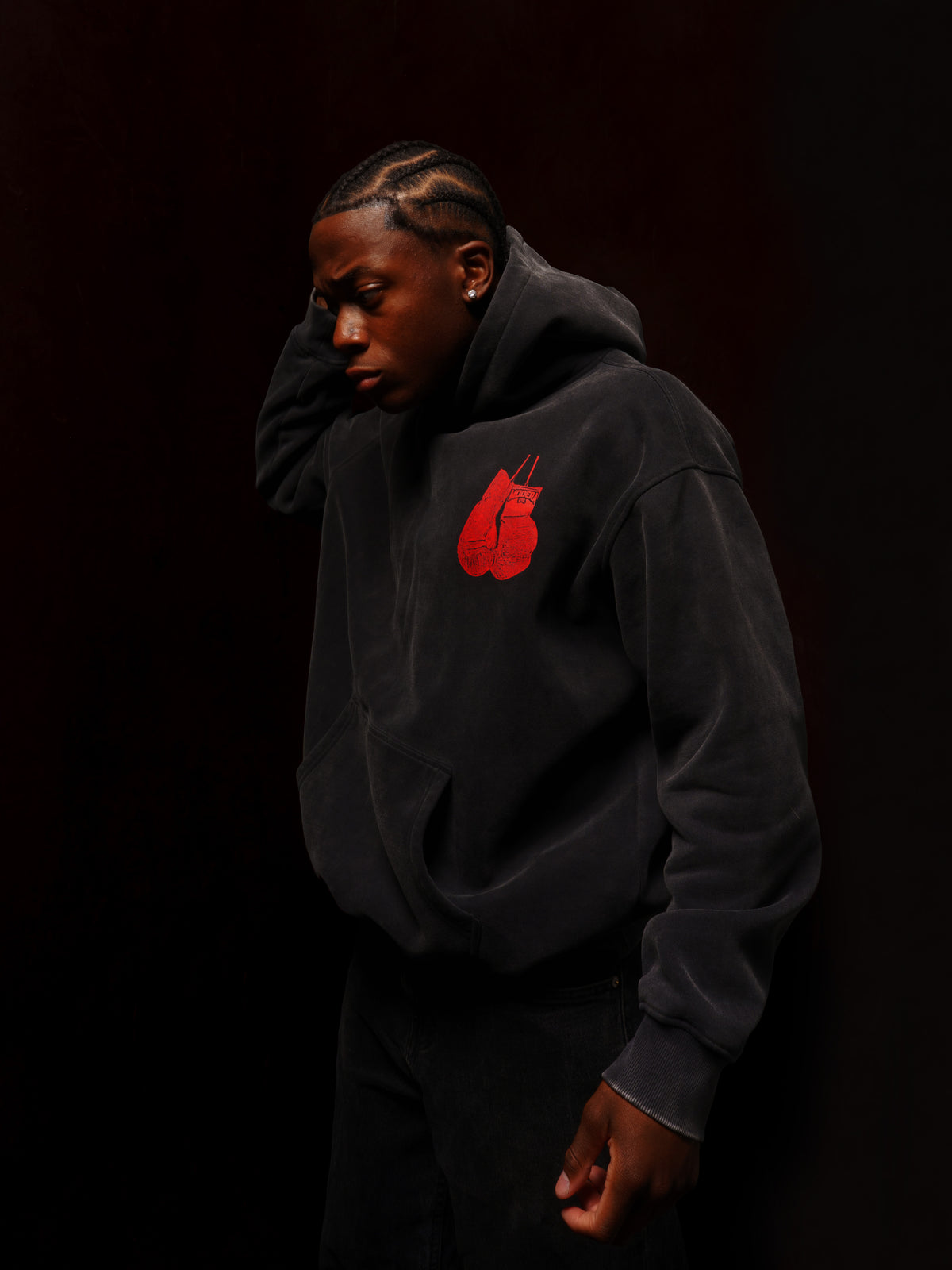 "Gwon-tu" 권투 boxing inspired hoodie