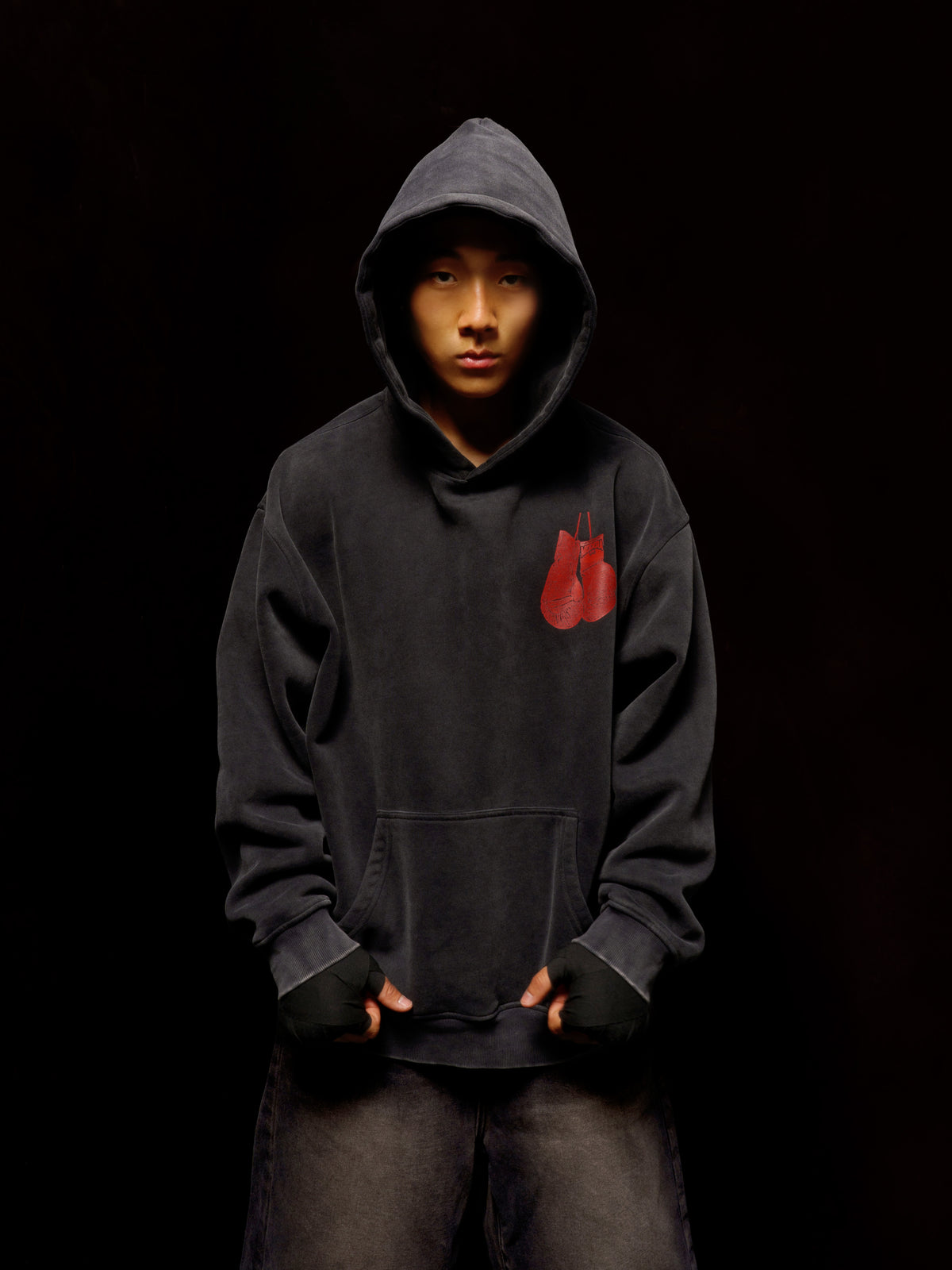 "Gwon-tu" 권투 boxing inspired hoodie
