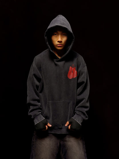 "Gwon-tu" 권투 boxing inspired hoodie