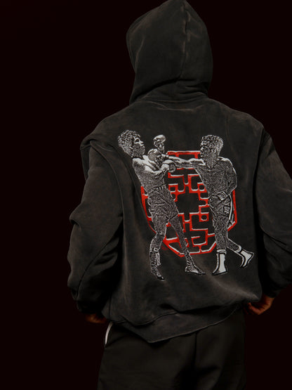 "Gwon-tu" 권투 boxing inspired hoodie
