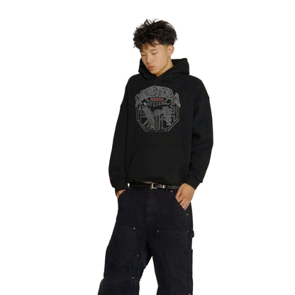 "Jindo Dancheong" 단청 V2 hoodie