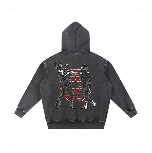 "Gwon-tu" 권투 boxing inspired hoodie