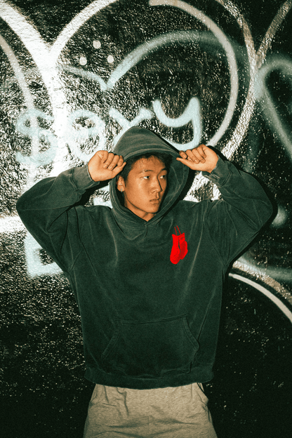 "Gwon-tu" 권투 boxing inspired hoodie