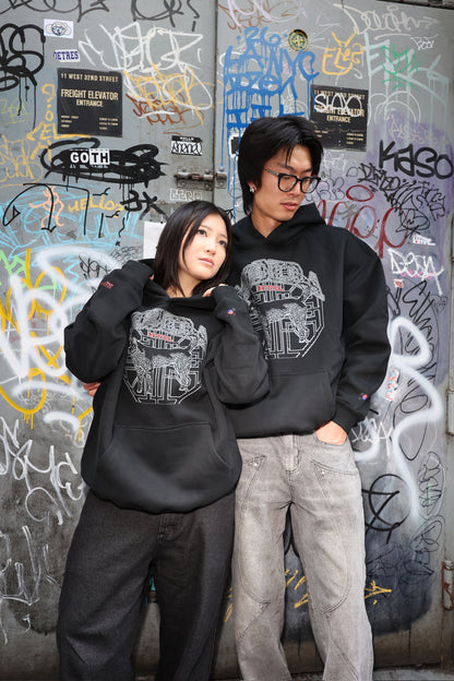 "Jindo Dancheong" 단청 V2 hoodie